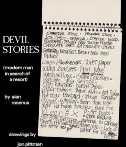 Book Cover: Devil Stories (modern man in search of a resort)